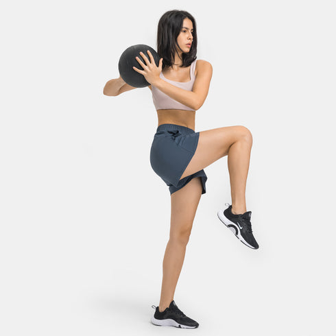 Women's Outdoor Loose Breathable Exercise Running Shorts