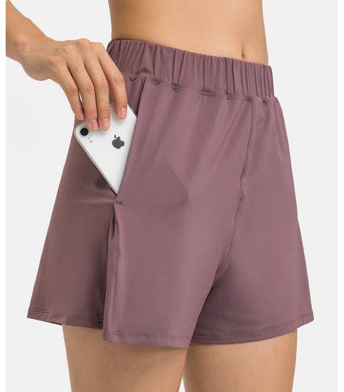 Women's Outdoor Loose Breathable Exercise Running Shorts