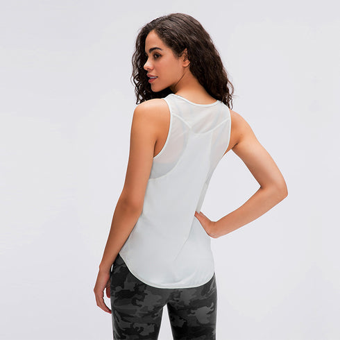 Women's Outdoor Quick Dry Yoga Loose Running Tank