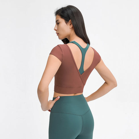 Women's Outdoor Sport Fitness Short Sleeve T-Shirt