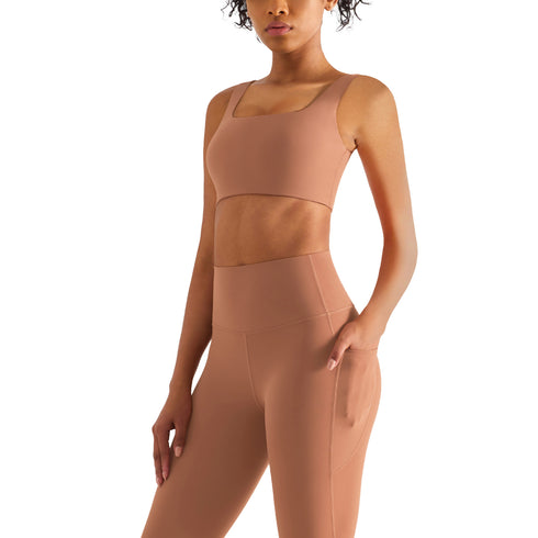 Women's Outdoor Sports Running Fitness Wide Straps Tank