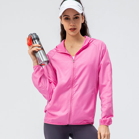 Women's Outdoor Windproof Waterproof Cycling Hooded Coat