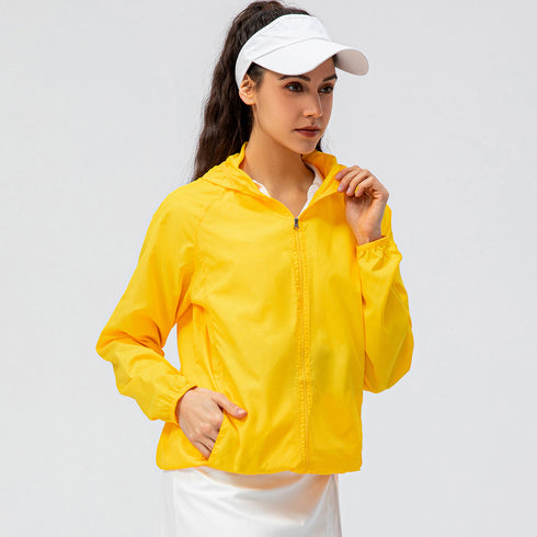 Women's Outdoor Windproof Waterproof Cycling Hooded Coat