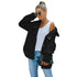 Women's Outwear Solid Color Loose Cotton-padded Coats