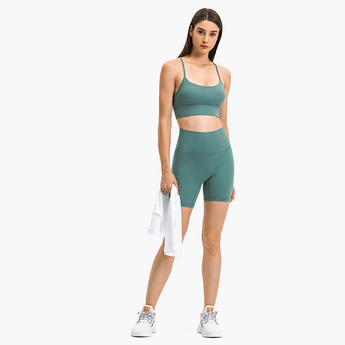 Women's Padded Sports Bra Fitness Running Yoga Tank Top