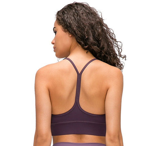 Women's Padded Sports Bra Fitness Running Yoga Tank Top
