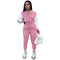 Women's Patchwork Long Sleeve Baseball Set Two Piece Outfits
