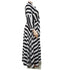 Women's Plus Size Breathable Stripes Full Dresses
