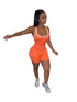 Women's Plus Size Short Recreational Sports Jumpsuit Rompers