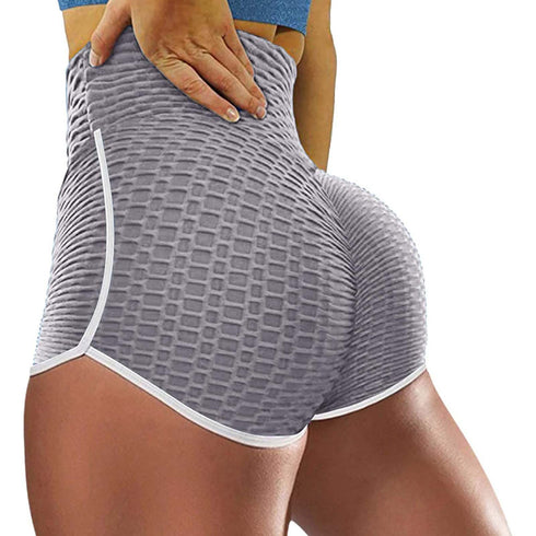 Women's Plus Size High Waist Lift the Hips Yoga Shorts