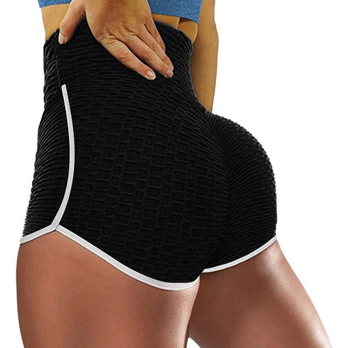Women's Plus Size High Waist Lift the Hips Yoga Shorts