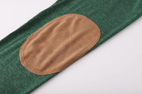 Women's Plus Size Loose Long Sleeved T-shirt Patch Sweatshirt