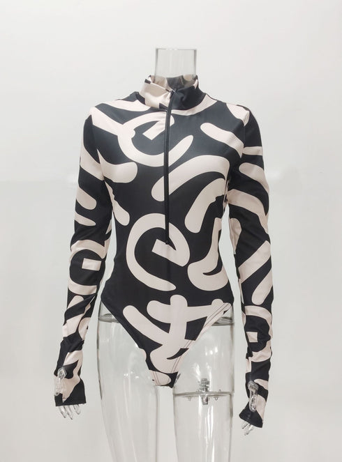 Women's Plus Size Print Short Jumpsuit Rompers