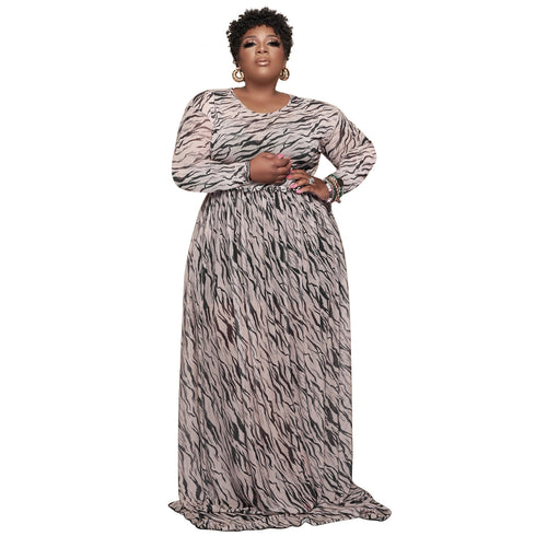 Women's Plus Size Sexy Breathable Mesh Dresses