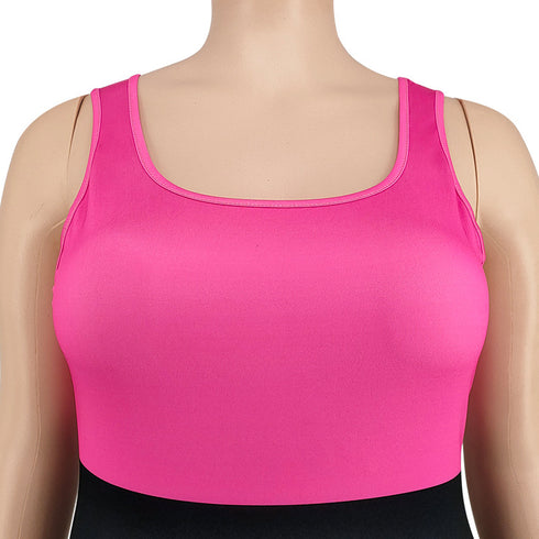 Women's Plus Size Stylish Stripes Print Sleeveless Dresses