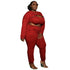 Women's Plus Size Stylish Three Piece Lounge Set