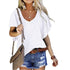 Women's Plus Size T-Shirt Casual Short Sleeve Tops
