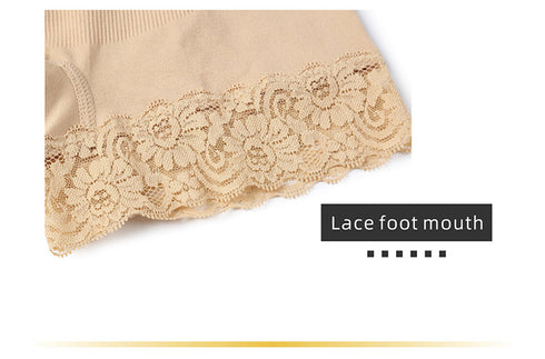 Women's Postpartum Tummy Tightening Butt Lifters Lace Shapewear