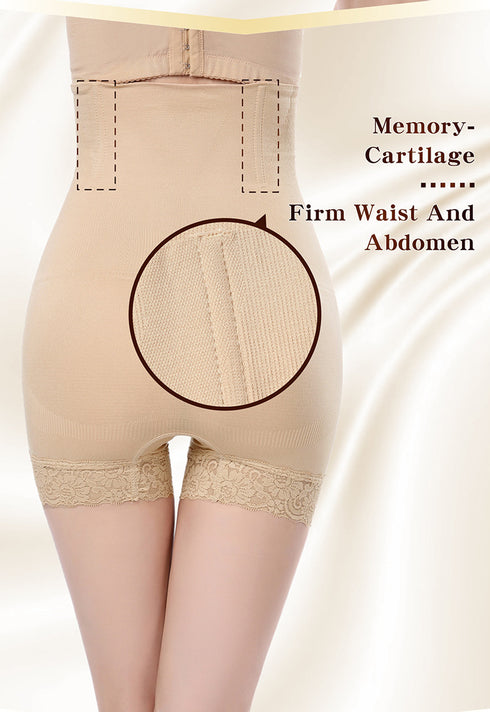 Women's Postpartum Tummy Tightening Butt Lifters Lace Shapewear