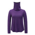 Women's Pullover Slim Long Sleeve Top Turtleneck Tunics