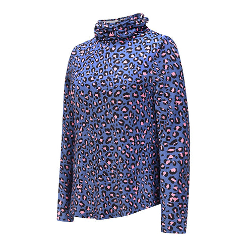 Women's Pullover Slim Long Sleeve Top Turtleneck Tunics