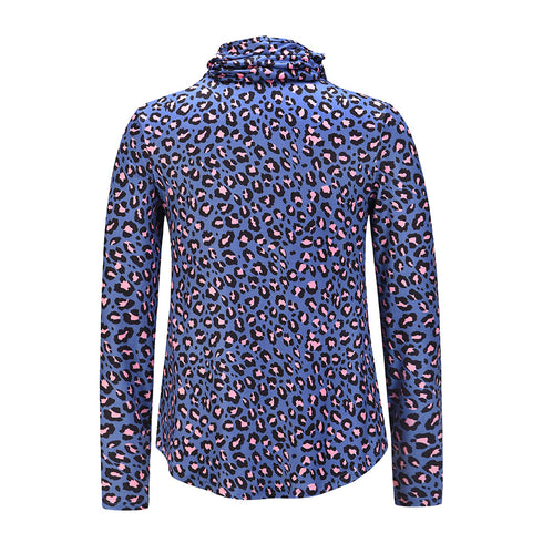 Women's Pullover Slim Long Sleeve Top Turtleneck Tunics