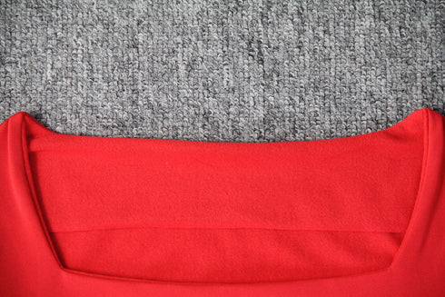 Women's Pure Color Long Sleeve Classical Sweatshirt