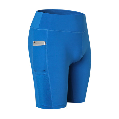 Women's Quick-Dry Running Stretchy Shorts with Pocket