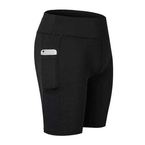 Women's Quick-Dry Running Stretchy Shorts with Pocket