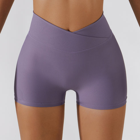 Women's Quick Dry Breathable Yoga Athletic Fitness Shorts