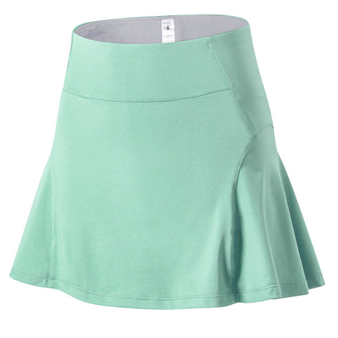 Women's Quick Dry Hi-Waist Tennis Skirts Running Skirt