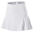 Women's Quick Dry Hi-Waist Tennis Skirts Running Skirt