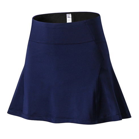 Women's Quick Dry Hi-Waist Tennis Skirts Running Skirt