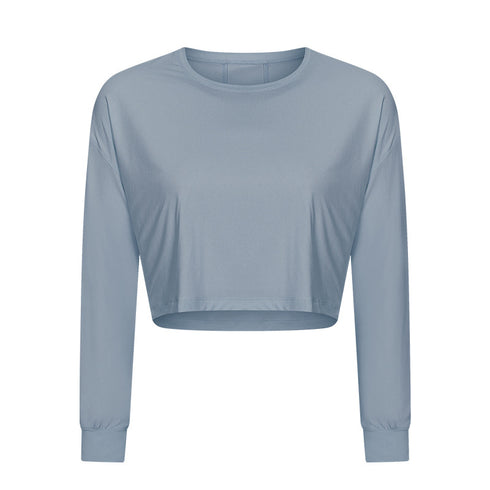 Women's Quick Dry Long Sleeve Exercise Running Sweatshirts