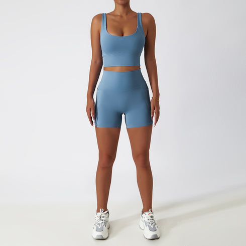 Women's Quick Dry Running Sports Yoga Suits Activewear Sets