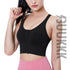 Women's Removable Cups High Impact Support Fitness Bra Tank