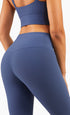 Women's Ribbed Sport High Waist Tummy Control Skinny Pants