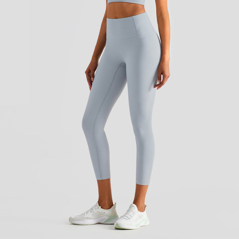 Women's Ribbed Sport High Waist Tummy Control Skinny Pants