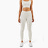 Women's Ribbed Sport High Waist Tummy Control Skinny Pants