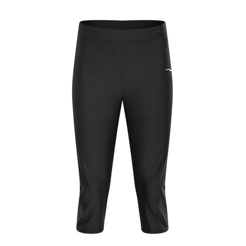 Women's Round Neck T-shirt Mid Thigh Sauna Suits