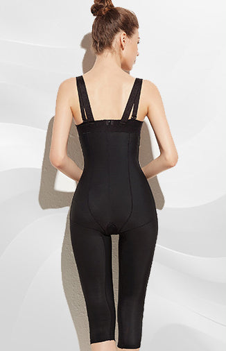 Women's Rows Clasp Compression Postpartum Shapewear with Straps