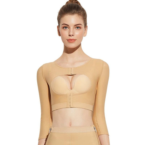 Women's Rows Clasp Lift Breasts Compression Garments After Lipo