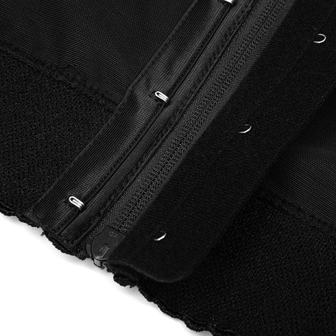 Women's Rows Clasp Zipper Strap Fajas Colombianas Plus Size Shapewear