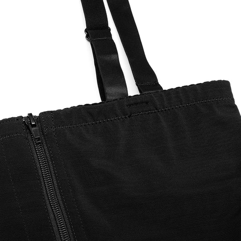 Women's Rows Clasp Zipper Strap Fajas Colombianas Plus Size Shapewear