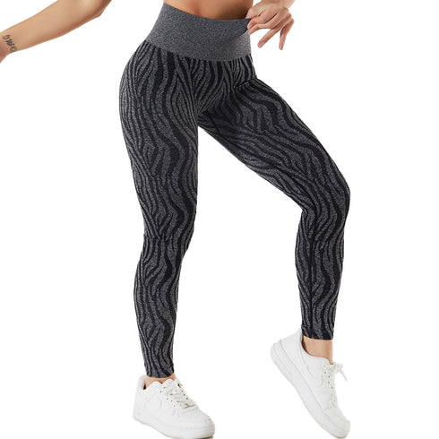 Women's Running Camo Skinny High Waist Yoga Pants