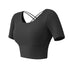 Women's Running Fitness Bra Stylish Crisscross Back Tops