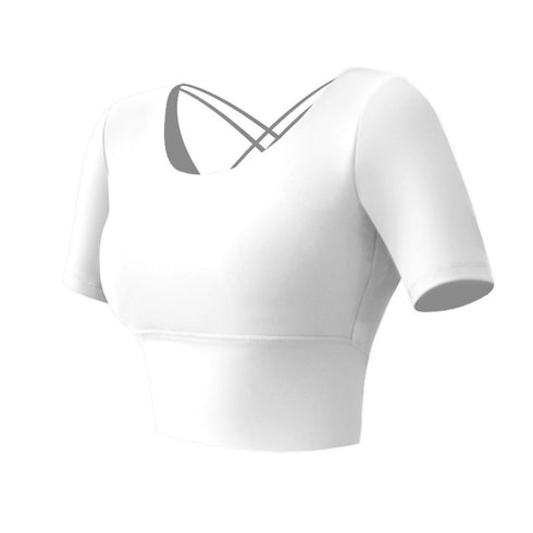 Women's Running Fitness Bra Stylish Crisscross Back Tops