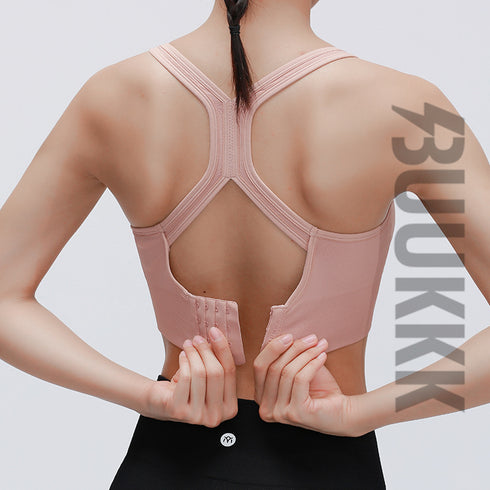 Women's Running Fitness Bra with Removable Cups