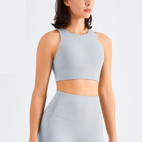 Women's Running Fitness Quick Dry High Neck Bras