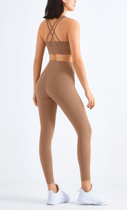 Women's Running Fitness Quick Dry High Neck Bras